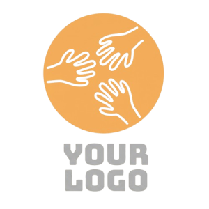 Logo Minimalist „Helping Hands”