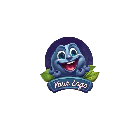 Logo Mascotă „Blueberry Smile”