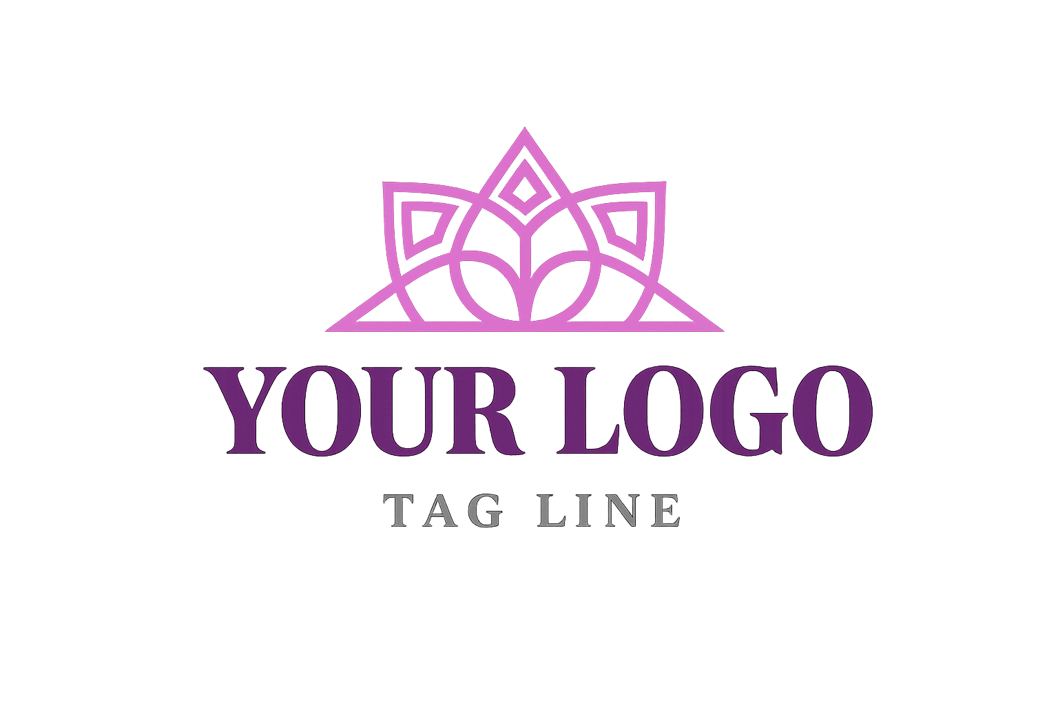 Logo Lotus Geometric